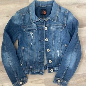 Guess Distressed Jean Jacket